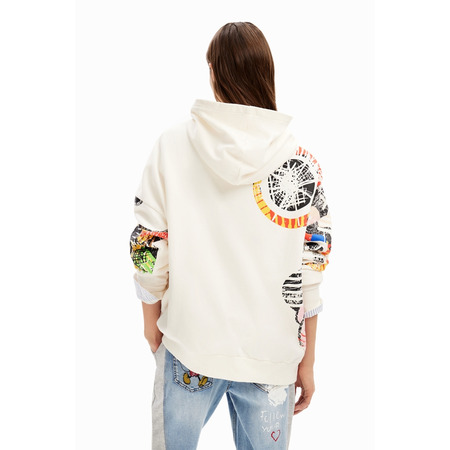 Desigual Oversize Mickey Mouse Sweatshirt "Beige"