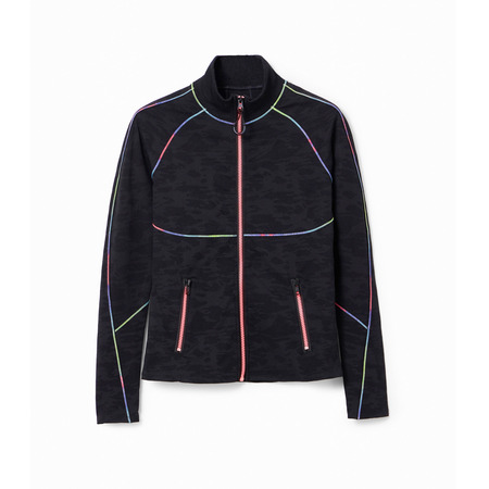 Desigual Seams Sporty Jacket "Black"