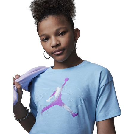 Jordan Girls JDB Lemonade Stand Tee "Aquarius Blue"