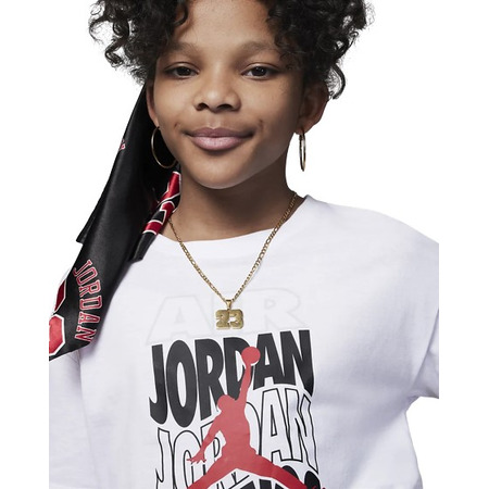 Jordan Girls New Wave Tee "White"