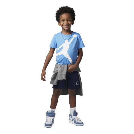 Jordan Infants Jumpman Jumbo Tee Short Set "Midnight Navy-Carolina"