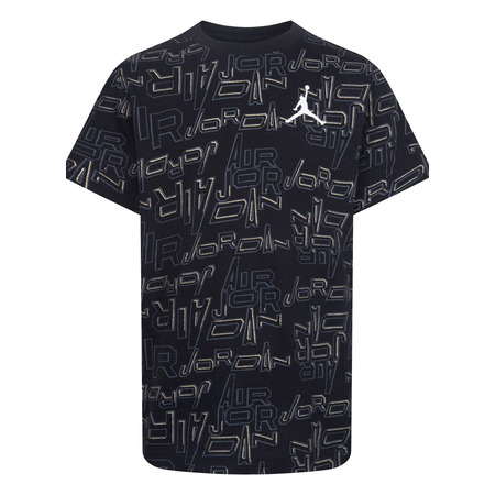 Jordan Kids Air JDB Clear Lane AOP Logo T-shirt "Black"