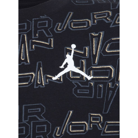 Jordan Kids Air JDB Clear Lane AOP Logo T-shirt "Black"