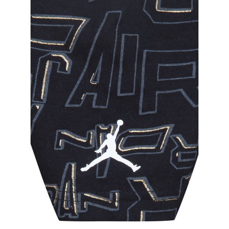 Jordan Kids Air JDB Clear Lane AOP Logo T-shirt "Black"