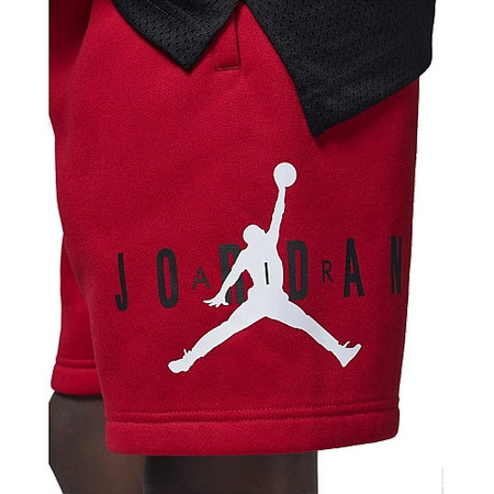 Jordan Kids Jumpman Logo Sustainable Fleece Shorts ''Red''