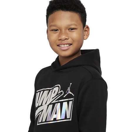 Jordan Kids JDB Jumpman X Nike Iridescent Hoodie "Black"