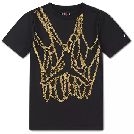 Jordan Kids Jumpman Chain T-Shirt "Black"