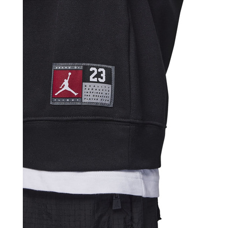 Jordan Kids Logo 23 Fleece Pullover Hoodie "Black"