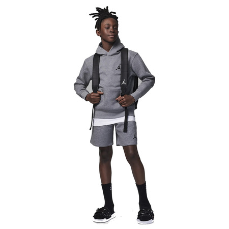 Jordan Kids MJ Essentials Pullover Hoodie "Carbon Heather"