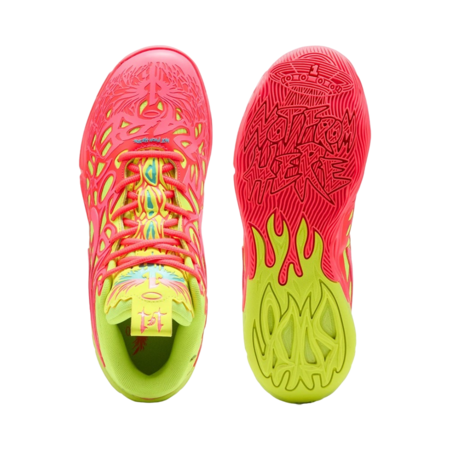 LaMelo Ball MB. 04 1Love "Pink Alert-Yellow"