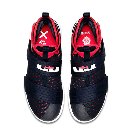 LeBron Soldier 10 SFG (GS) "Bred" (016/black/white/university red)