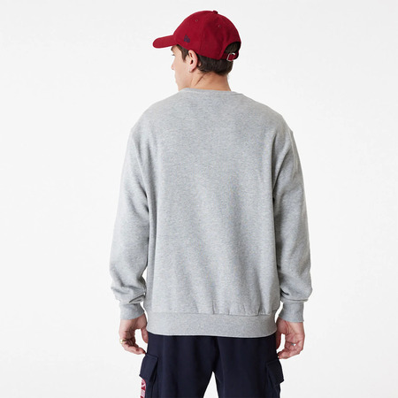 New Era Lifestyle Crew Neck Sweatshirt "Grey"