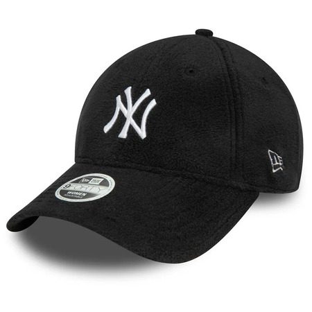 New Era MLB Womens NY Yankees Cosy 9FORTY Adjustable Cap "Black "