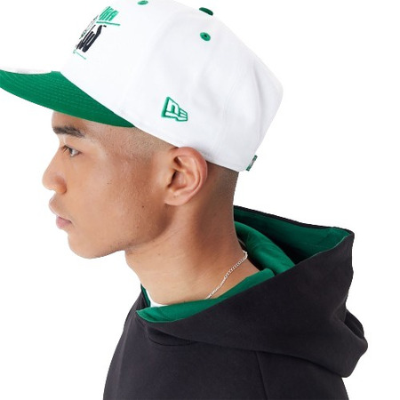 New Era NBA Boston Celtics Arch Graphic Oversized Pullover Hoodie