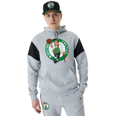 New Era NBA Boston Celtics Colour Block Oversized Hoodie