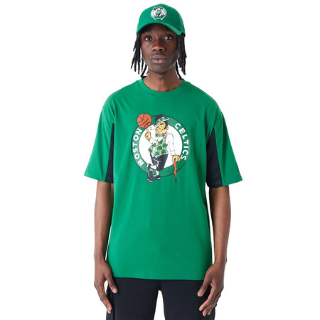 New Era NBA Boston Celtics Mesh Panel Oversized T-Shirt