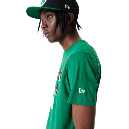 New Era NBA Boston Celtics Team Graphic Tee "Green"