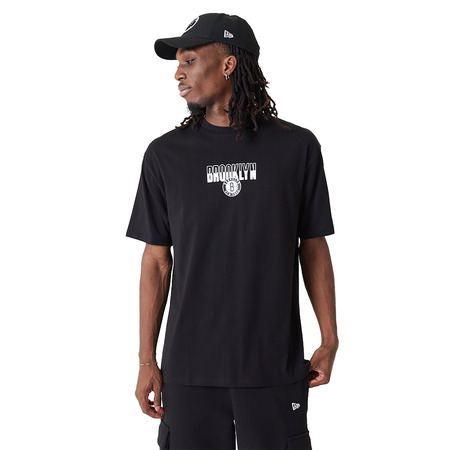 New Era NBA Brooklyn Nets Graphic Oversized T-Shirt