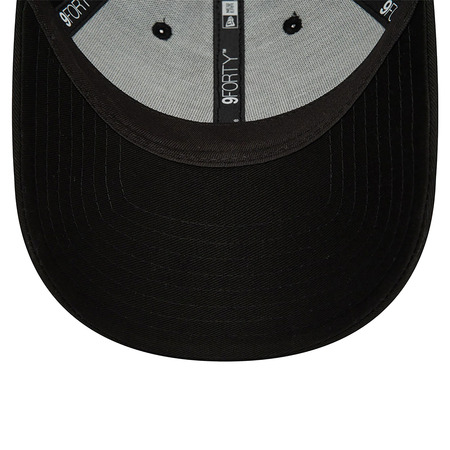 New Era NBA Brooklyn Nets Infill Black 9FORTY Adjustable Cap