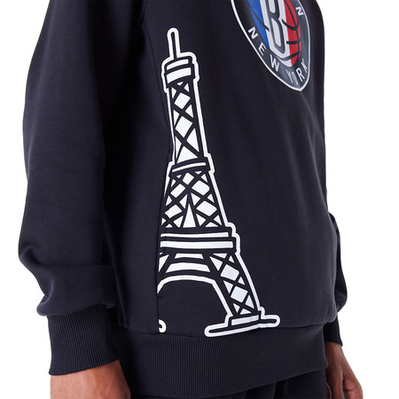 New Era NBA Brooklyn Nets Paris Games 2024 Reg Hoodie