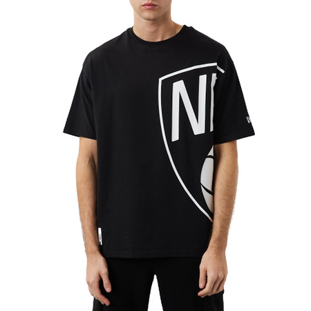 New Era NBA Brooklyn Nets Side Logo Oversize Tee