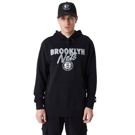 New Era NBA Brooklyn Nets Team Script Hoodie