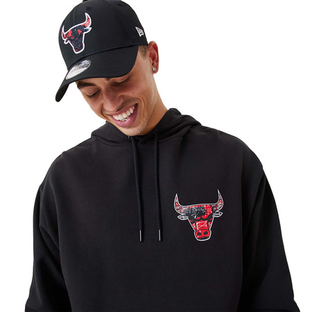 New Era NBA Chicago Bulls Infill Team Logo Hoodie