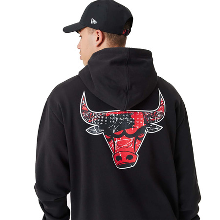 New Era NBA Chicago Bulls Infill Team Logo Hoodie