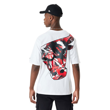 New Era NBA Chicago Bulls Large Infill Oversized T-Shirt