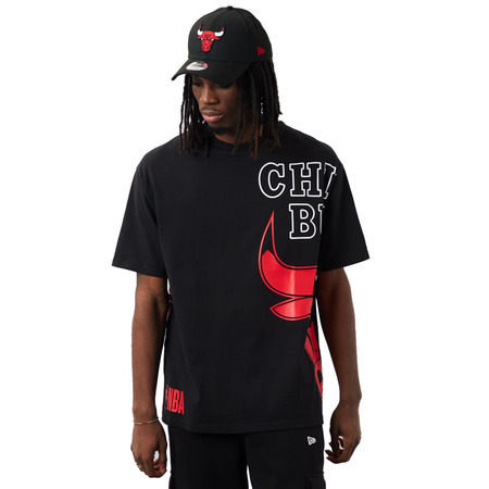 New Era NBA Chicago Bulls Side Logo Oversize Tee