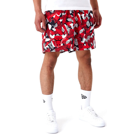 New Era NBA Chicago Bulls Team All Over Print Shorts