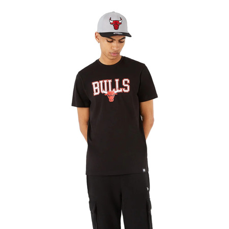 New Era NBA Chicago Bulls Throwback Graphic T-Shirt "Black"