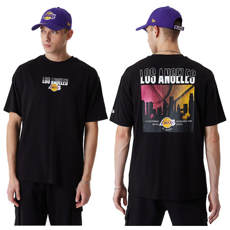 New Era NBA L.A Lakers City Graphic Oversized T-Shirt