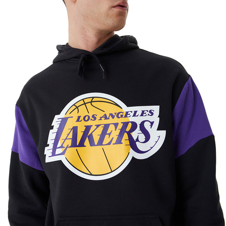 New Era NBA L.A Lakers Colour Block Oversized Hoodie