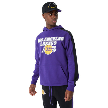 New Era NBA L.A Lakers Cut and Sew Oversized Hoodie