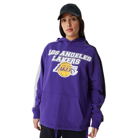 New Era NBA L.A Lakers Cut and Sew Oversized Hoodie