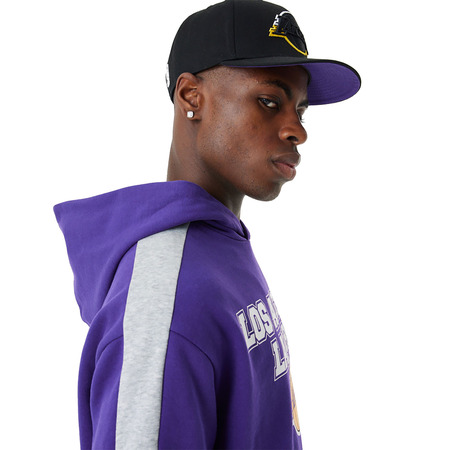 New Era NBA L.A Lakers Cut and Sew Oversized Hoodie