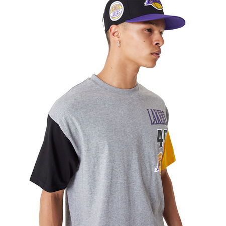 New Era NBA L.A Lakers Cut Sew Oversized T-Shirt