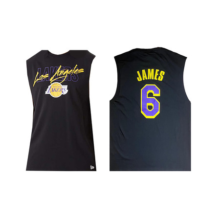 New Era NBA L.A Lakers NBA Script # 6 JAMES #