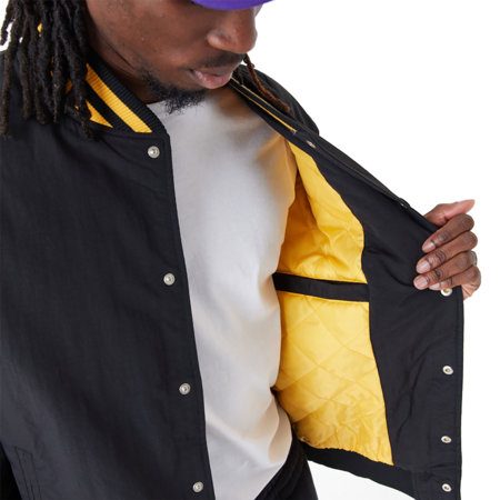 New Era NBA L.A Lakers Script Bomber Jacket