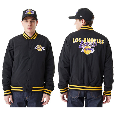 New Era NBA L.A Lakers Team Script Bomber