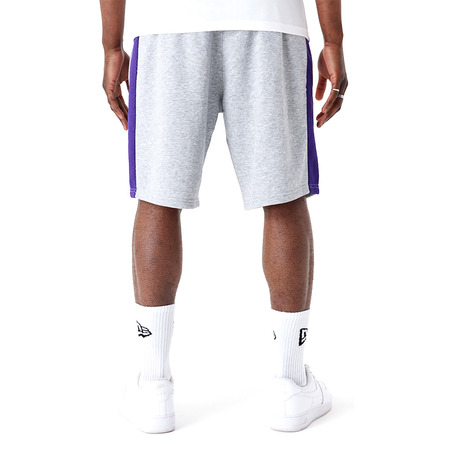 New Era NBA LA Lakers Mesh Panel Oversized Shorts