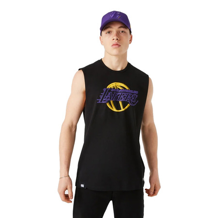 New Era NBA Los Angeles Lakers Neon Sleeveless Tee