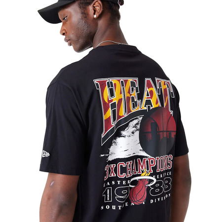 New Era NBA Miami Heat Championship Oversized T-Shirt