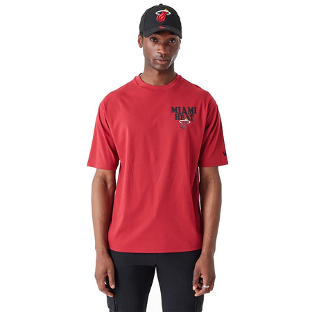 New Era NBA Miami Heat Script Oversized T-Shirt