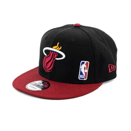 New Era NBA Miami Heat Team Arch 9FIFTY Stretch Snap Cap