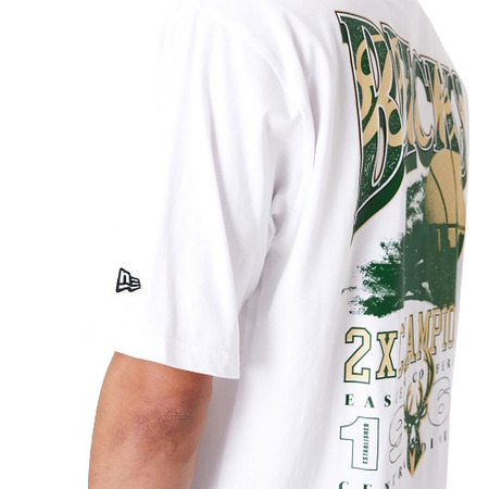 New Era NBA Milwaukee Bucks Championship Oversized T-Shirt