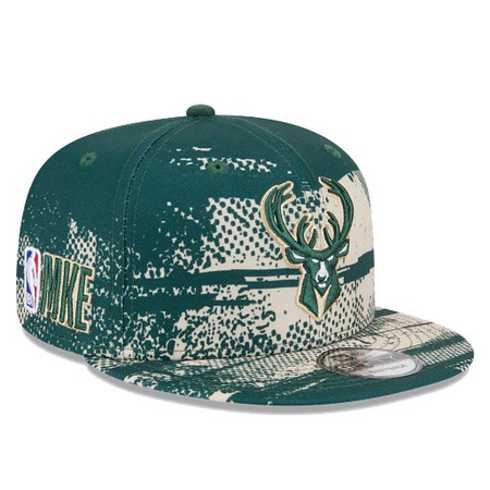 New Era NBA Milwaukee Bucks Tip Off 2024 9FIFTY Snapback Cap