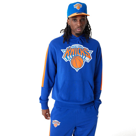 New Era NBA New York Knicks Colour Block Pullover Hoodie