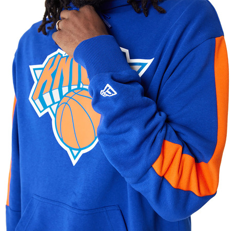 New Era NBA New York Knicks Colour Block Pullover Hoodie